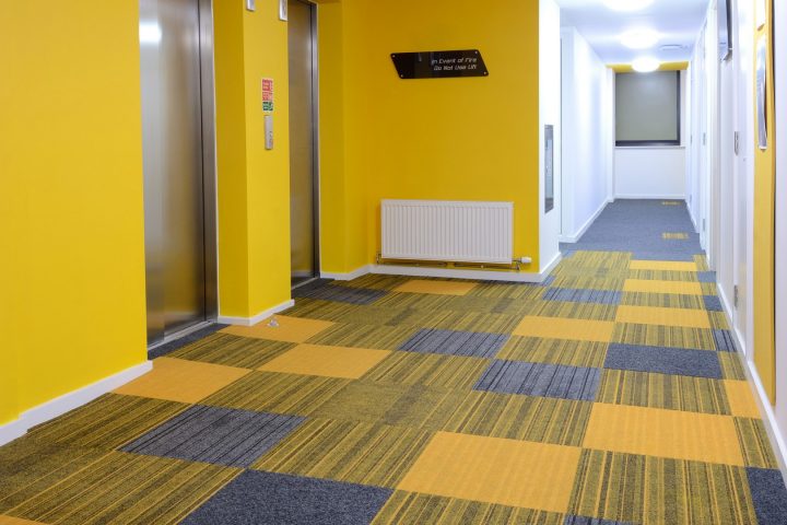 Ercom Burmatex podne obloge Downing Student Accommodation Glasgow - SB 08